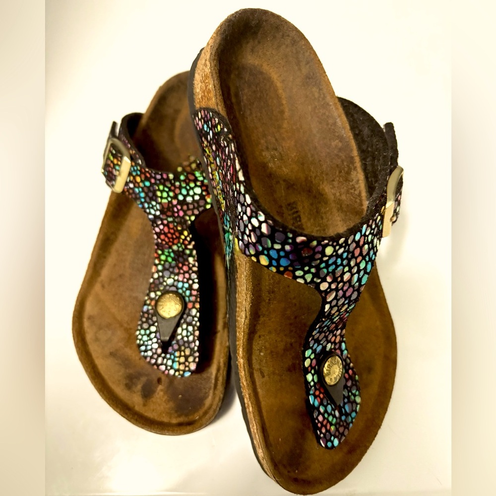 Birkenstock Kids Gizeh Multi
Colour Mosaic Black